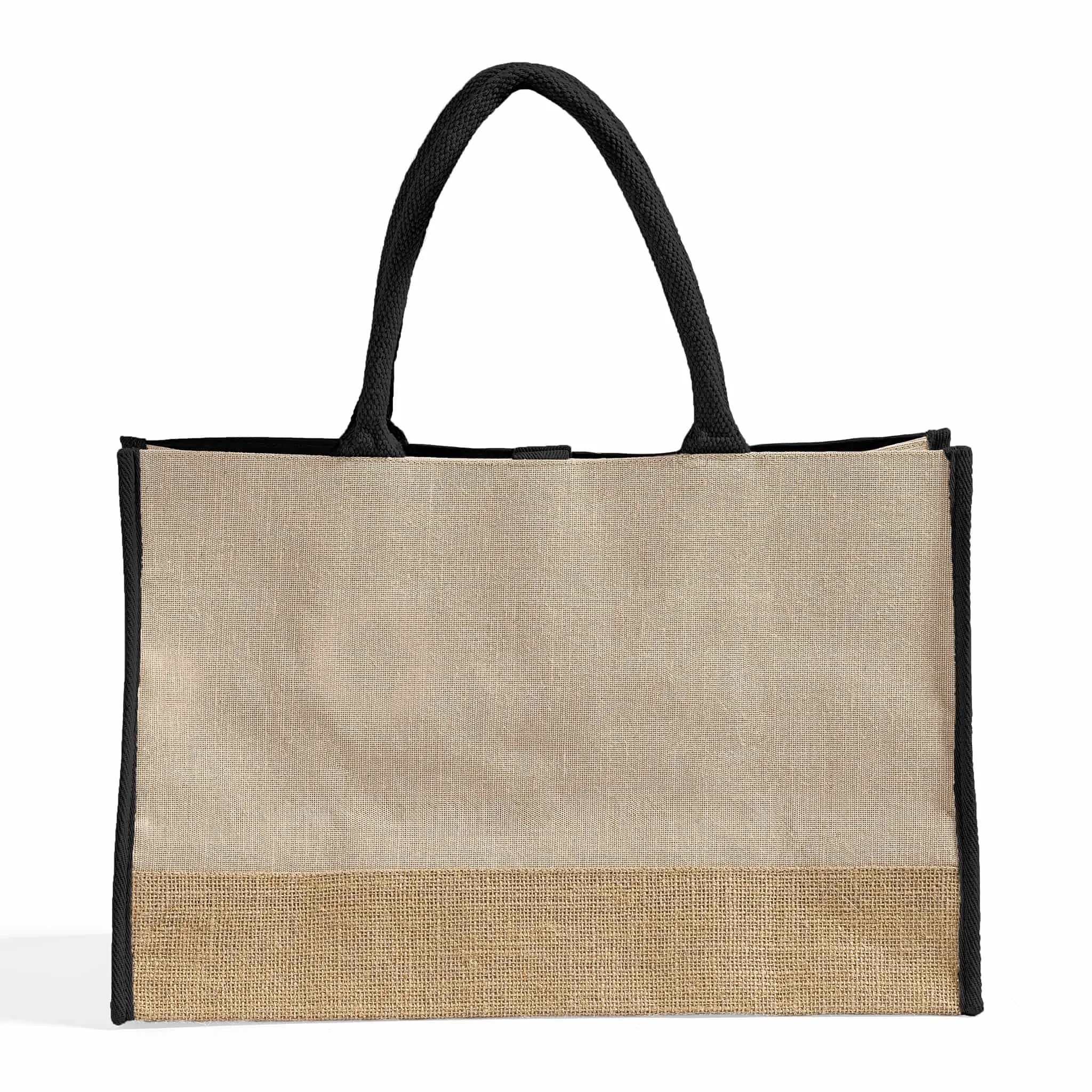 Fashion Jute Tote Bags / Heavy Duty Burlap Bags - TJ892