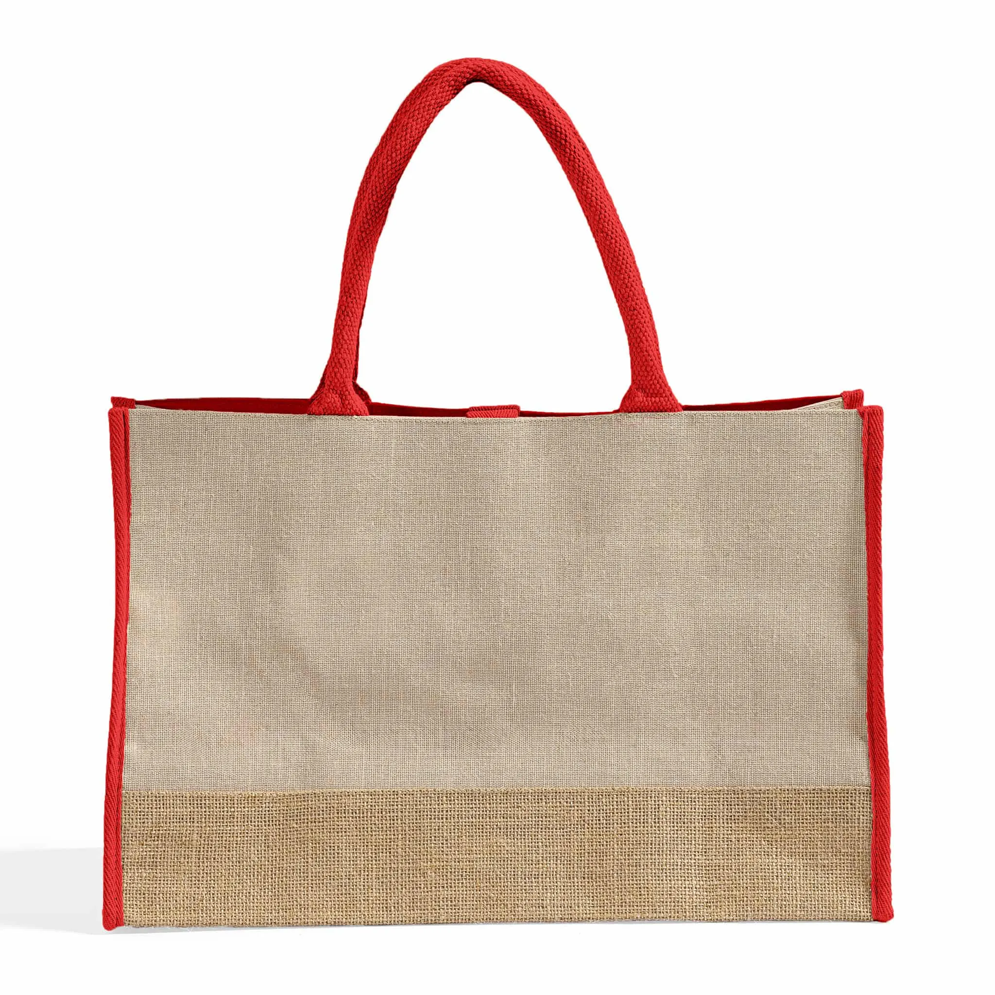 Fashion Jute Tote Bags / Heavy Duty Burlap Bags - TJ892