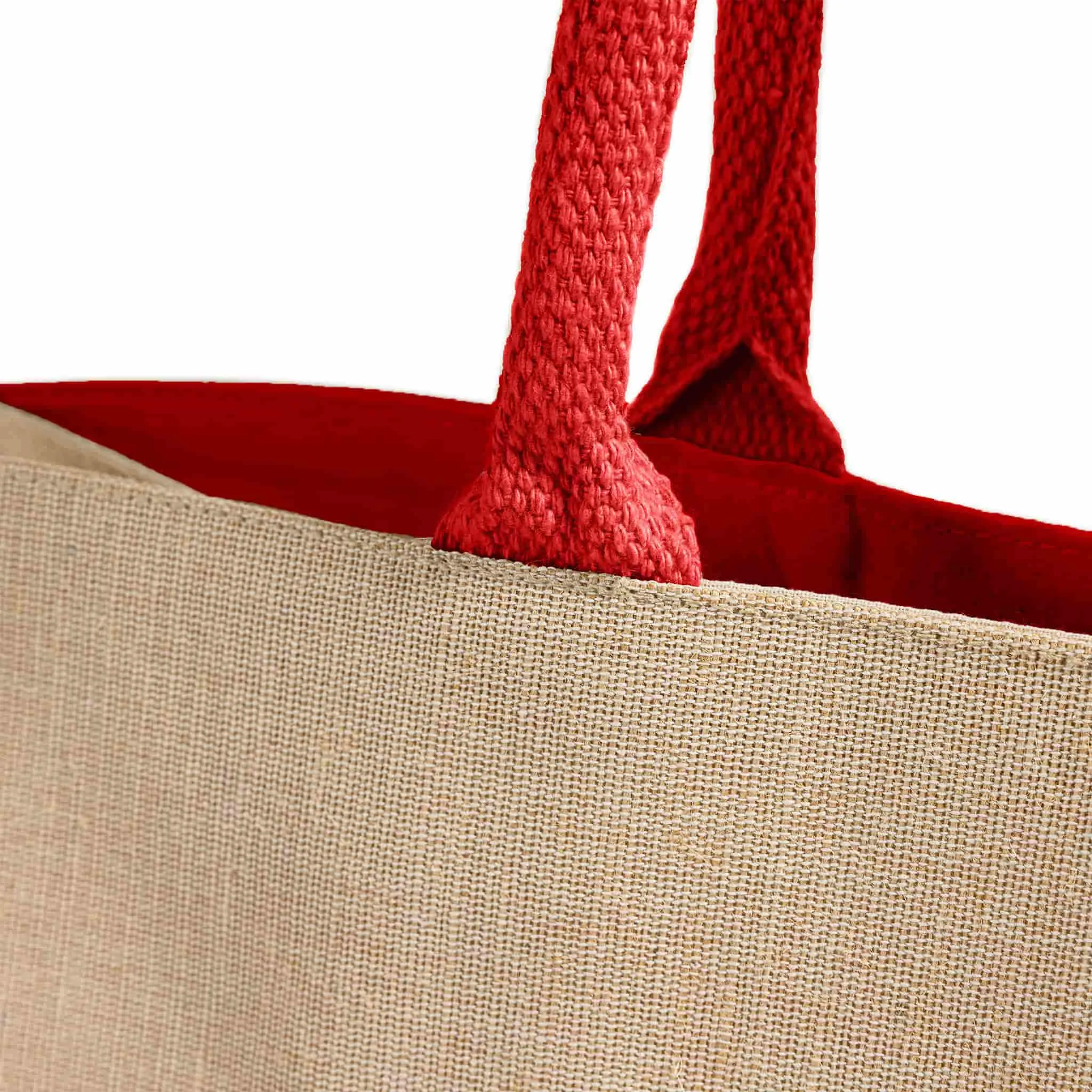Fashion Jute Tote Bags / Heavy Duty Burlap Bags - TJ892