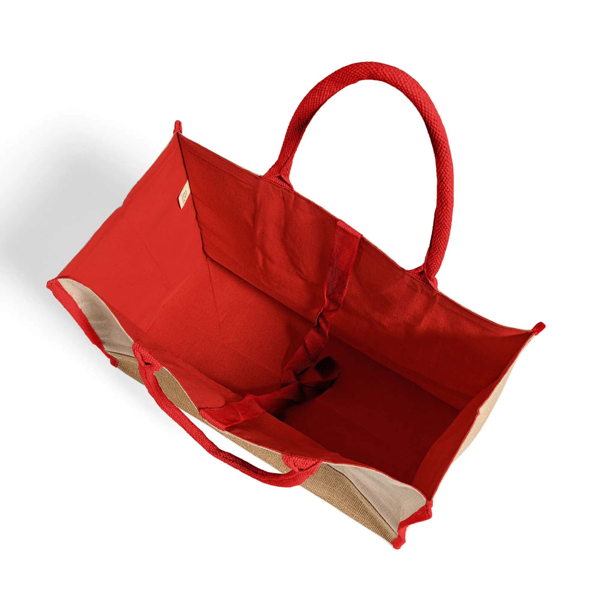 Fashion Jute Tote Bags / Heavy Duty Burlap Bags - TJ892