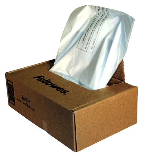 Fellowes Shredder Bags - 100 Bags Per Box