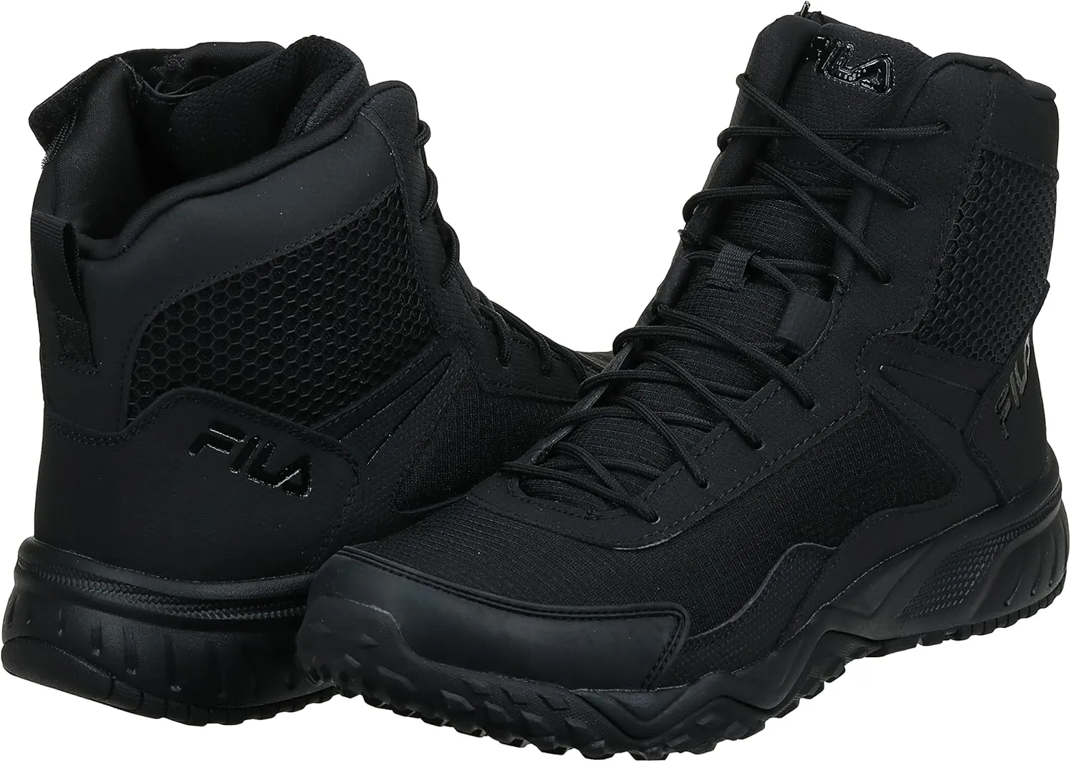 Fila Men's Chastizer Military and Tactical Boot Food Service Shoe