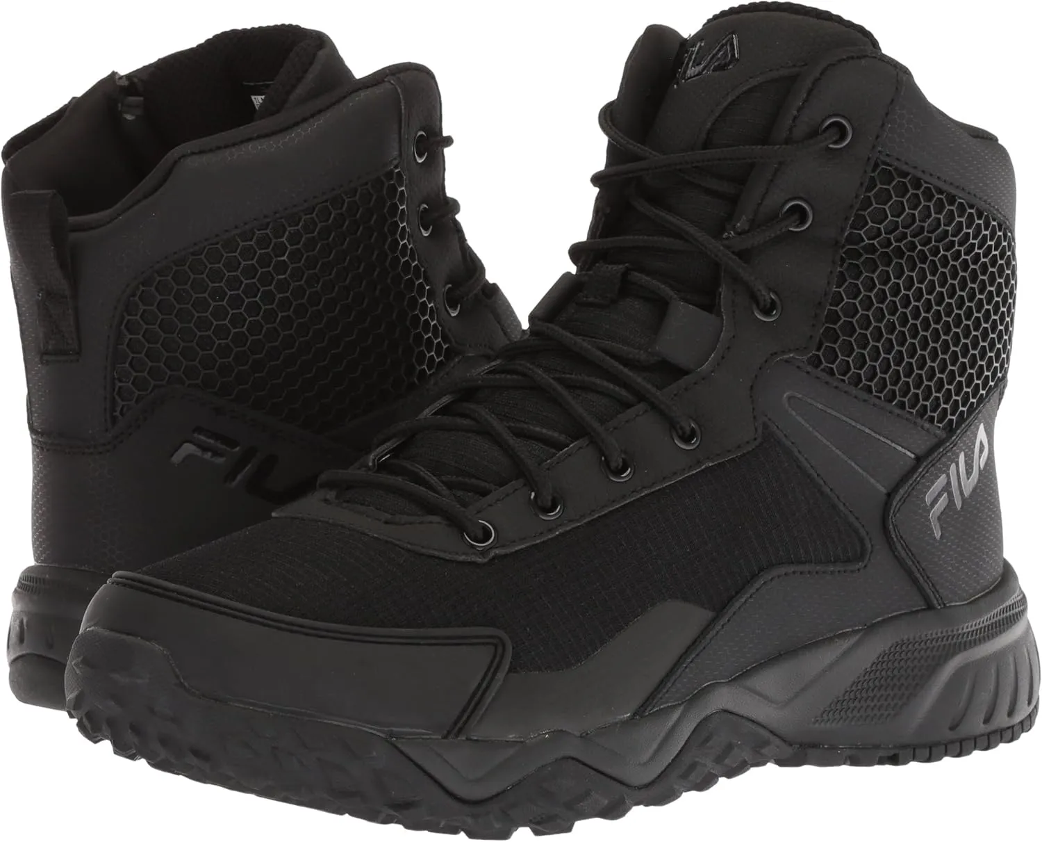 Fila Men's Chastizer Military and Tactical Boot Food Service Shoe