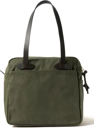 Filson Rugged Twill Zipper Tote Bag