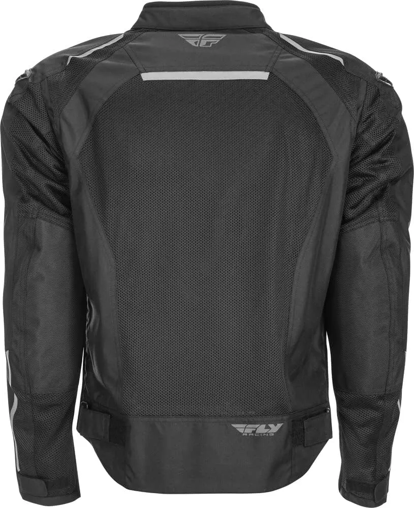 Fly Racing Coolpro Mesh Jacket Black Small | MX Airflow & Impact Protection