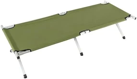 Folding Camping Cot with Carrying Bags, Outdoor Travel Bed, Folding Camping Bed for Adults, Portable Sleeping Cot for Home Office Hiking Picnic