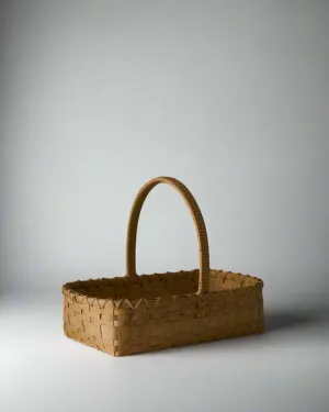 Folk Fleur Hand Basket