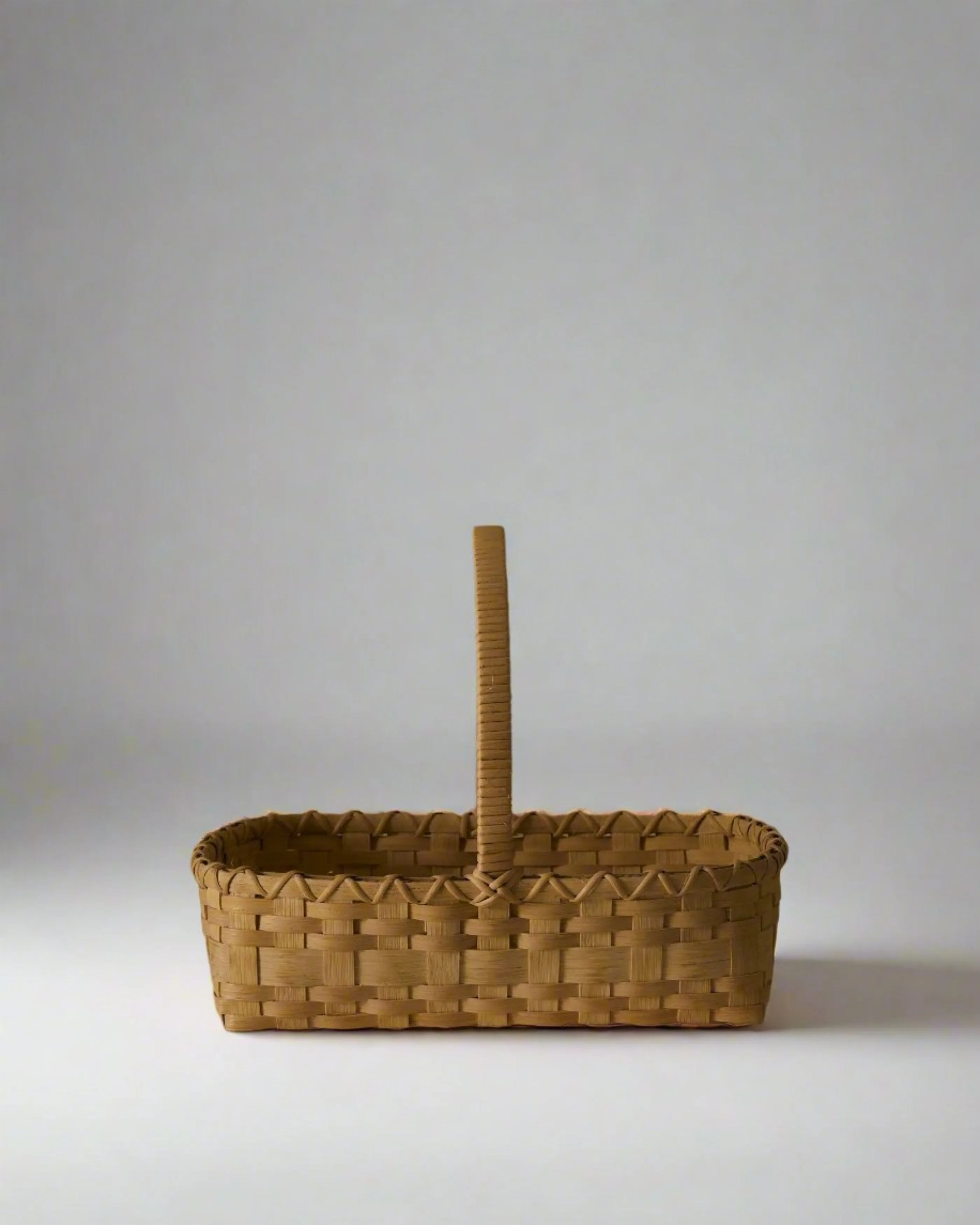 Folk Fleur Hand Basket