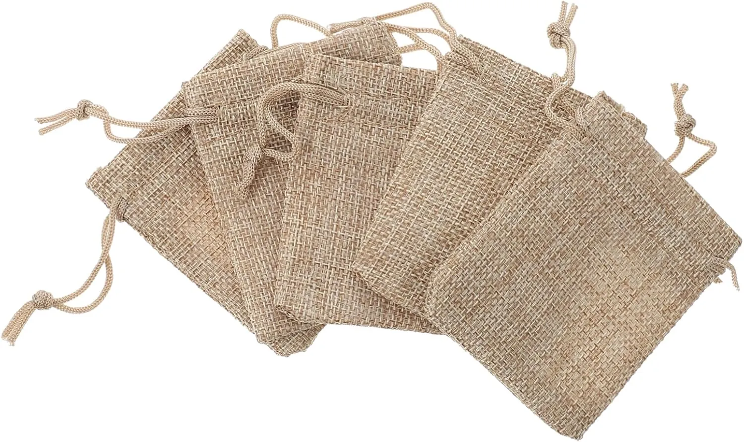 FONDOTIN Pcs Drawstring Party Favor Bag Small Candy Wrapping Bag Home Storage for Beads Jewelry