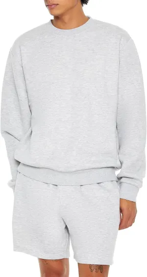 Forever 21 Men's Drawstring Cotton-Blend SweatShorts