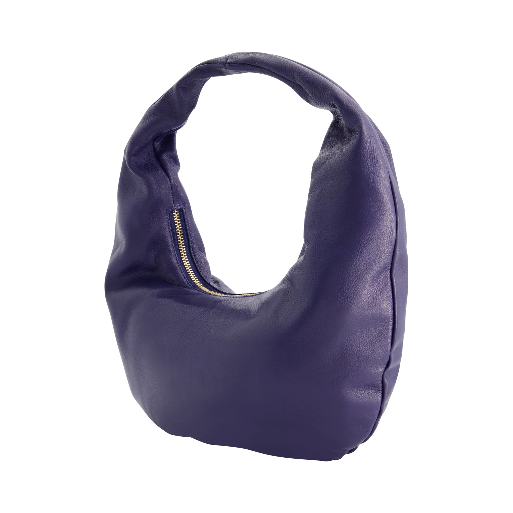 Fred Segal ROUNDED SOFT HOBO BAG, MIDNIGHT