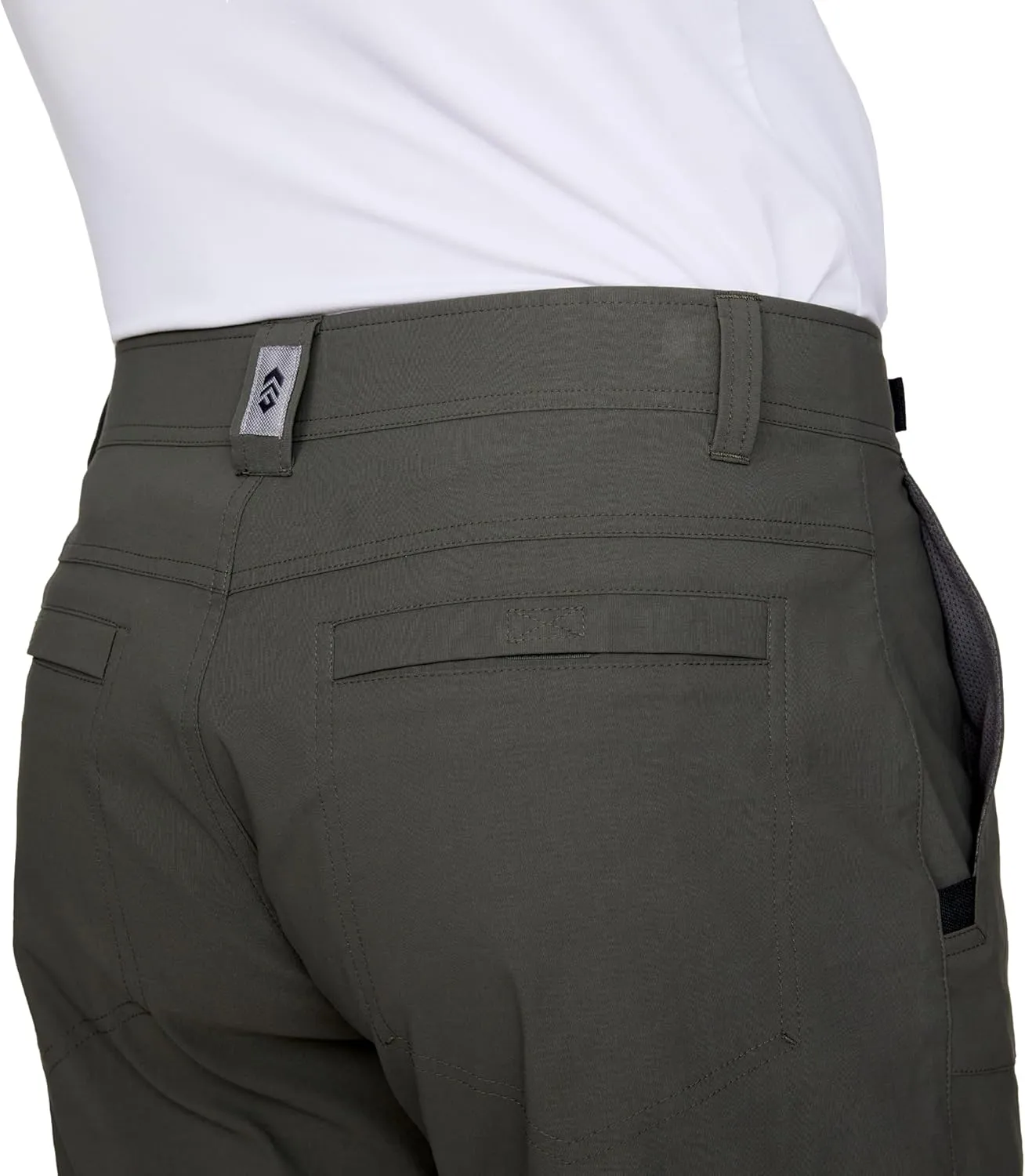 Free Country Men's Nylon Stretch Trek Short