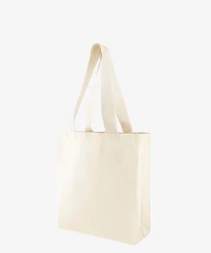 Fuschia Canvas Shopping Bag