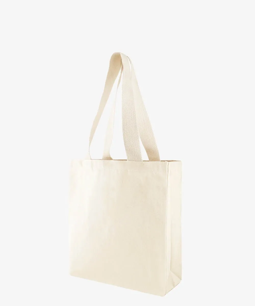 Fuschia Canvas Shopping Bag