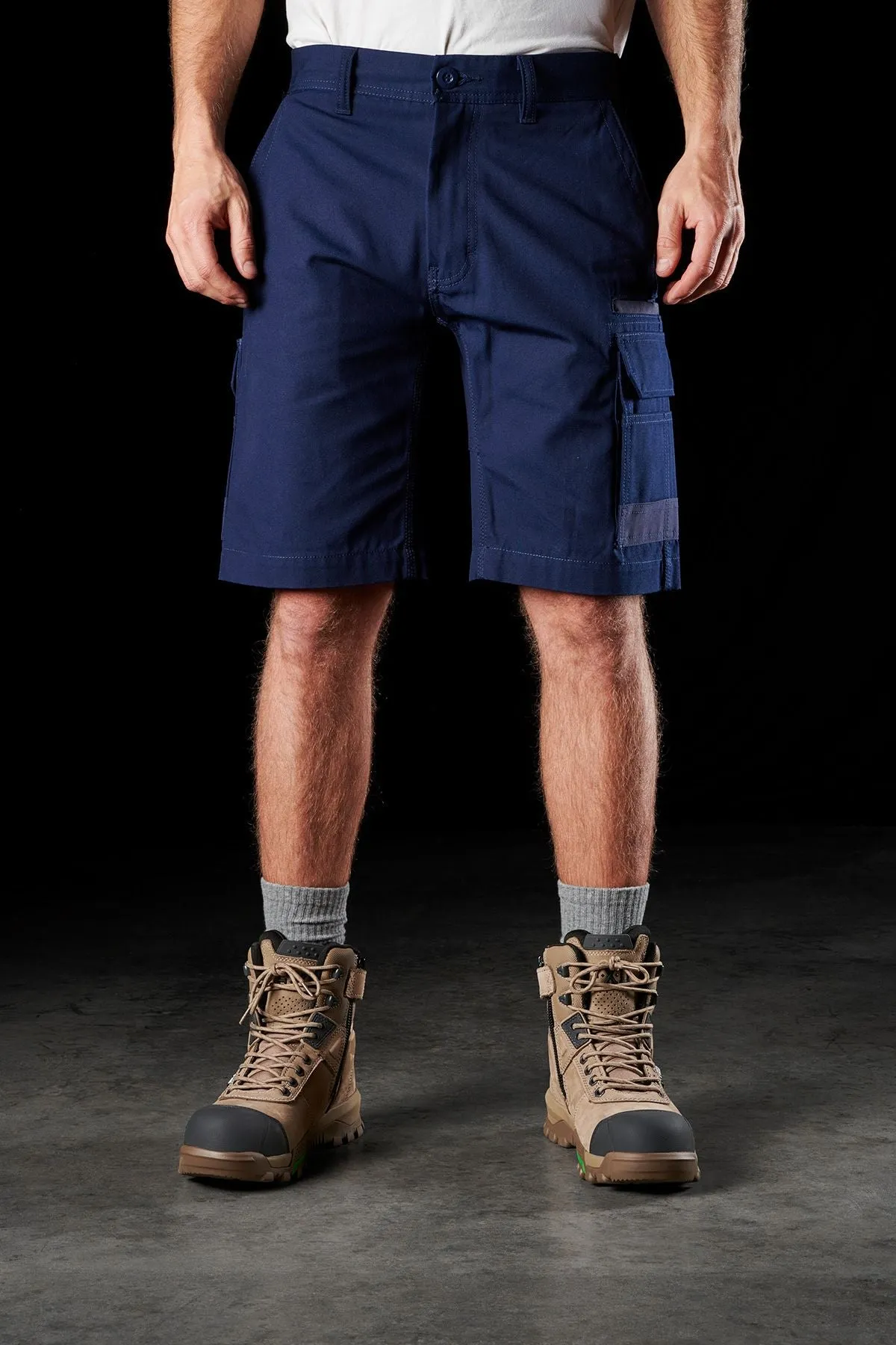 FXD Men's WS-1 Original Cargo Work Shorts - Navy