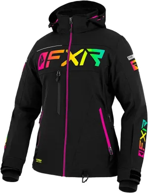 FXR Women's Ranger Jacket (Black/Sherbert - 2), 220207-1074-02