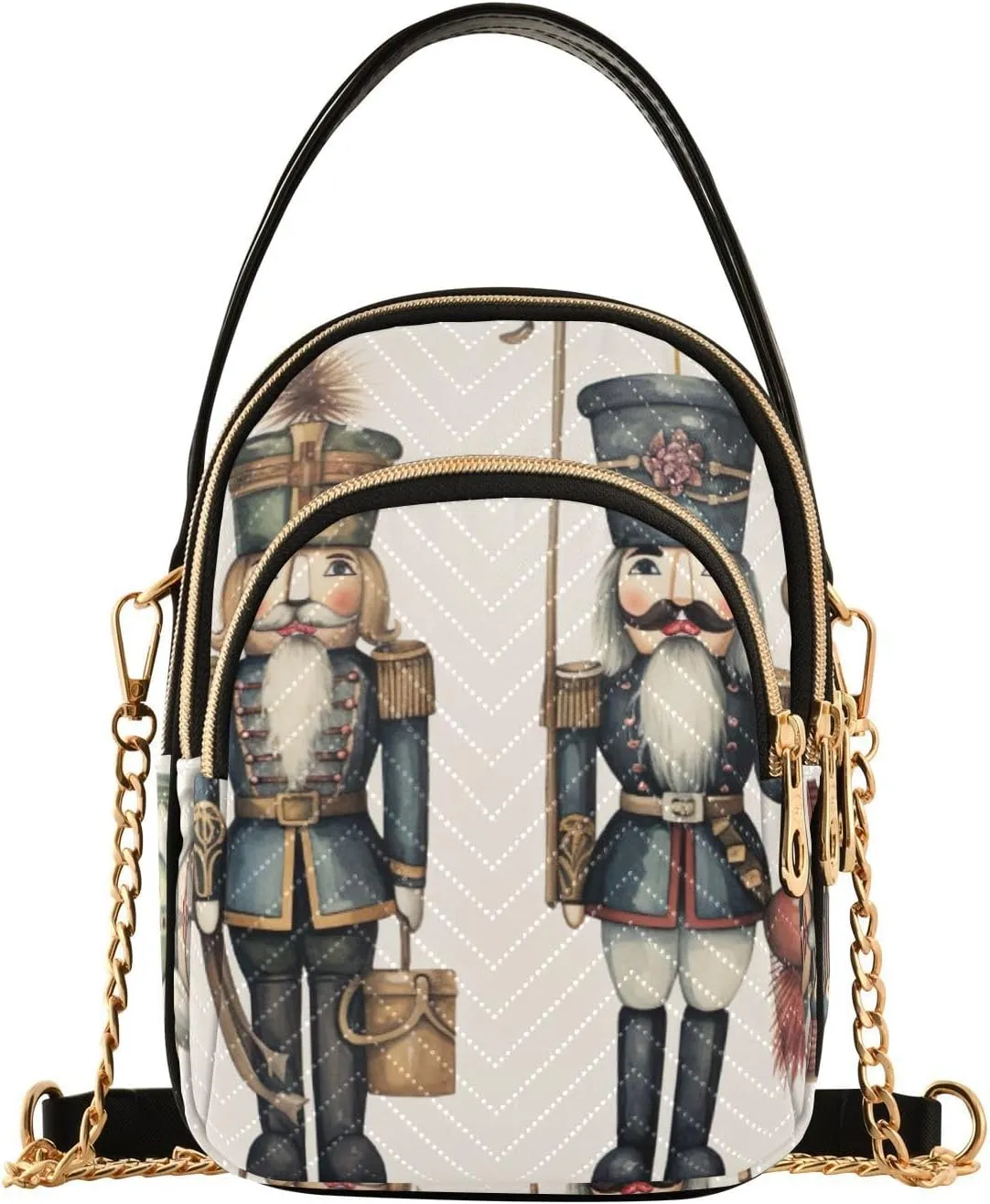 GAIGEO Santa Claus Women Crossbody Bags, Crossbody Purses for Women Trendy, Summer Crossbody Purse