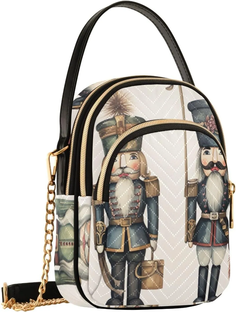 GAIGEO Santa Claus Women Crossbody Bags, Crossbody Purses for Women Trendy, Summer Crossbody Purse