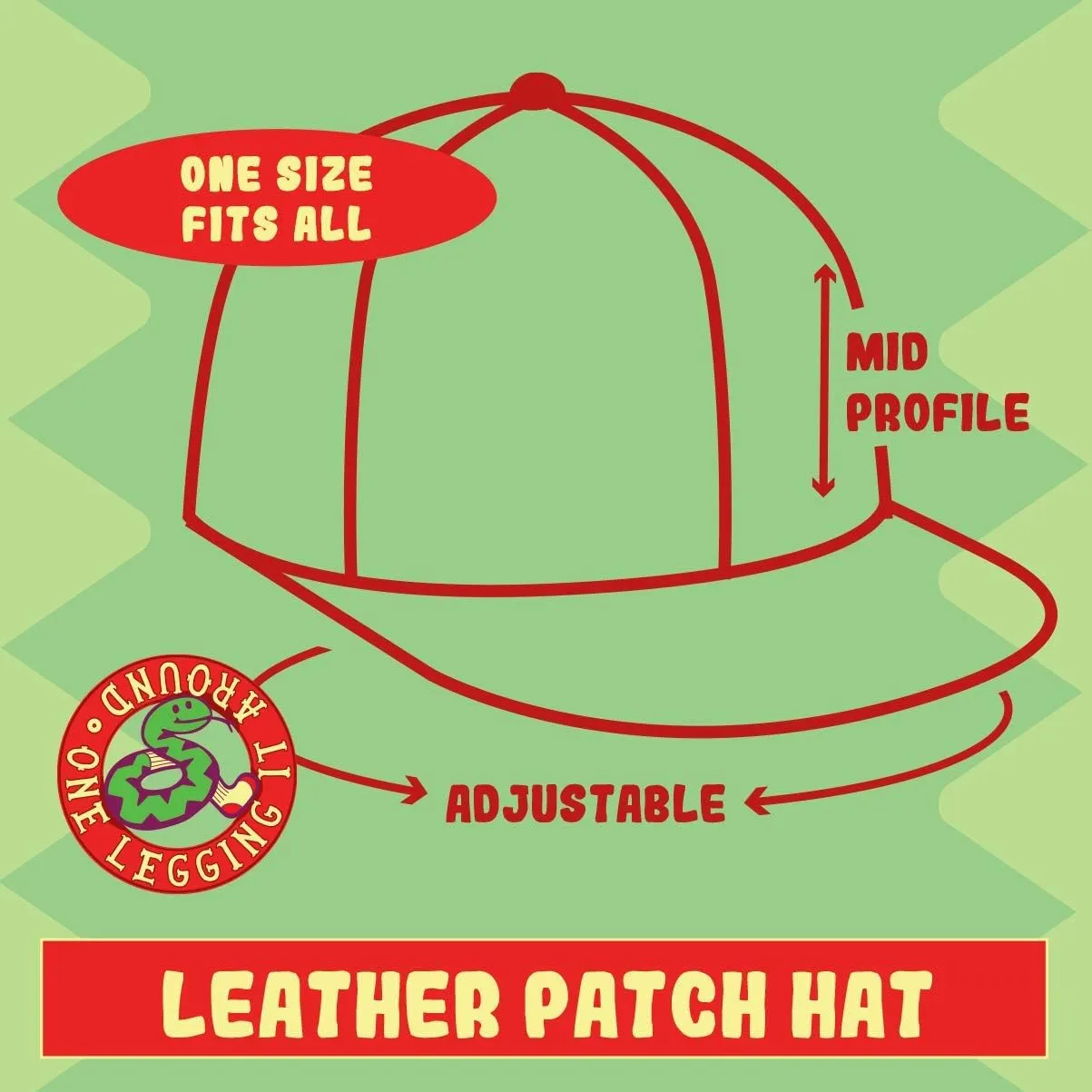 Garbage Collector Driver AF - Leather Black Patch Engraved Trucker Hat