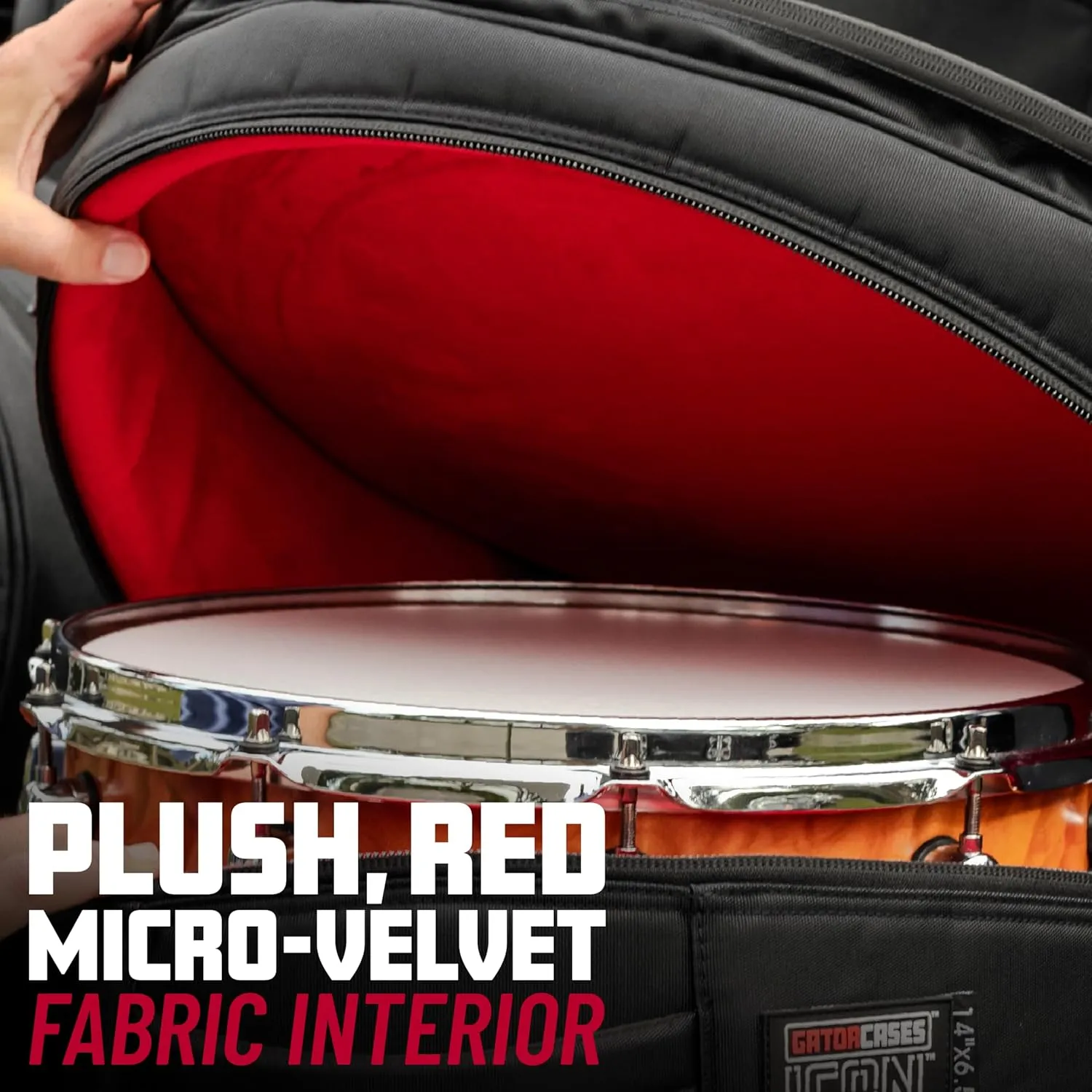 Gator Icon Series Snare Drum Bag - 8 inch x 14 inch