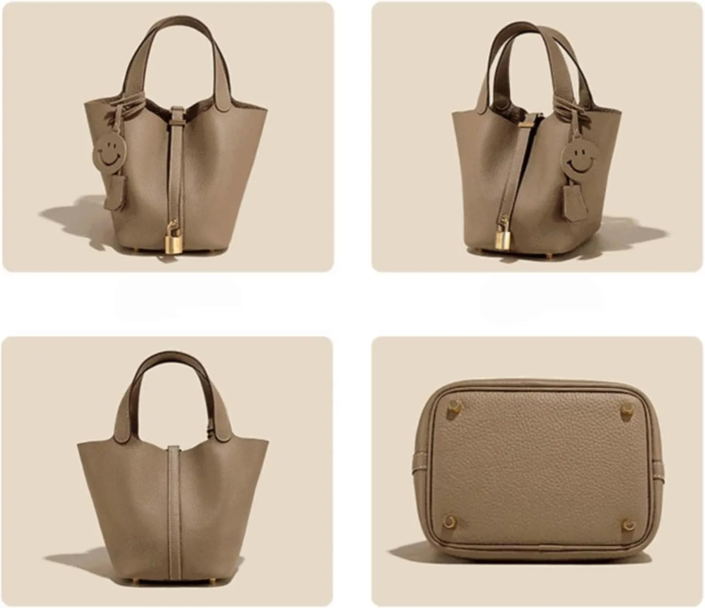 Genuine Leather-Handbags-Elegant & Fashionable-Portable,fashion-Women Bag-Lightweight for Work & Travel