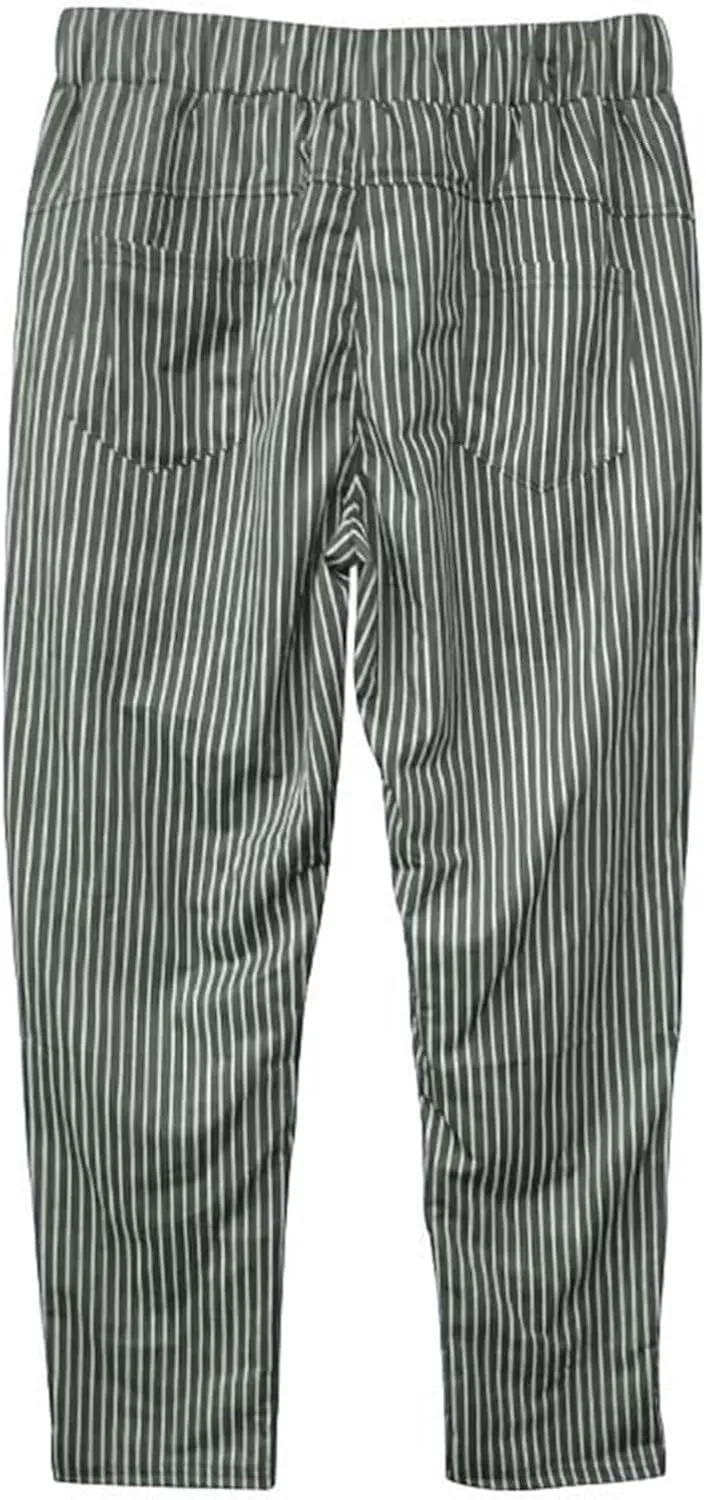 GIERIDUC Men's Athletic Running Joggers Mens Super Skinny Black Trousers Pants with The Long Strings Mens Long Running Pants