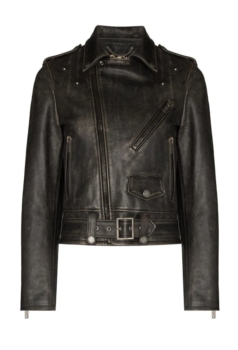 Golden Chiodo Jacket