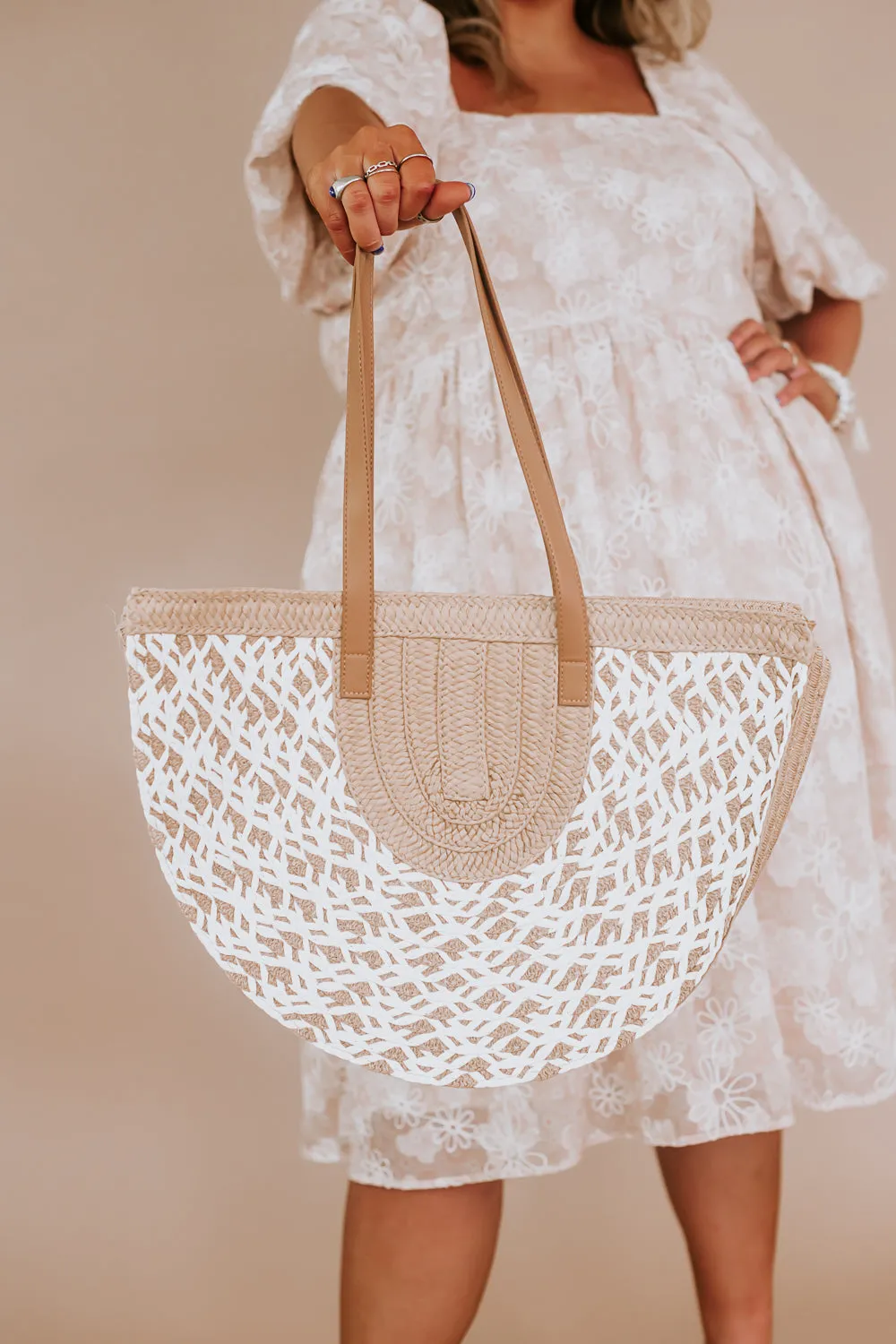 Grab All Woven Bag, Multi