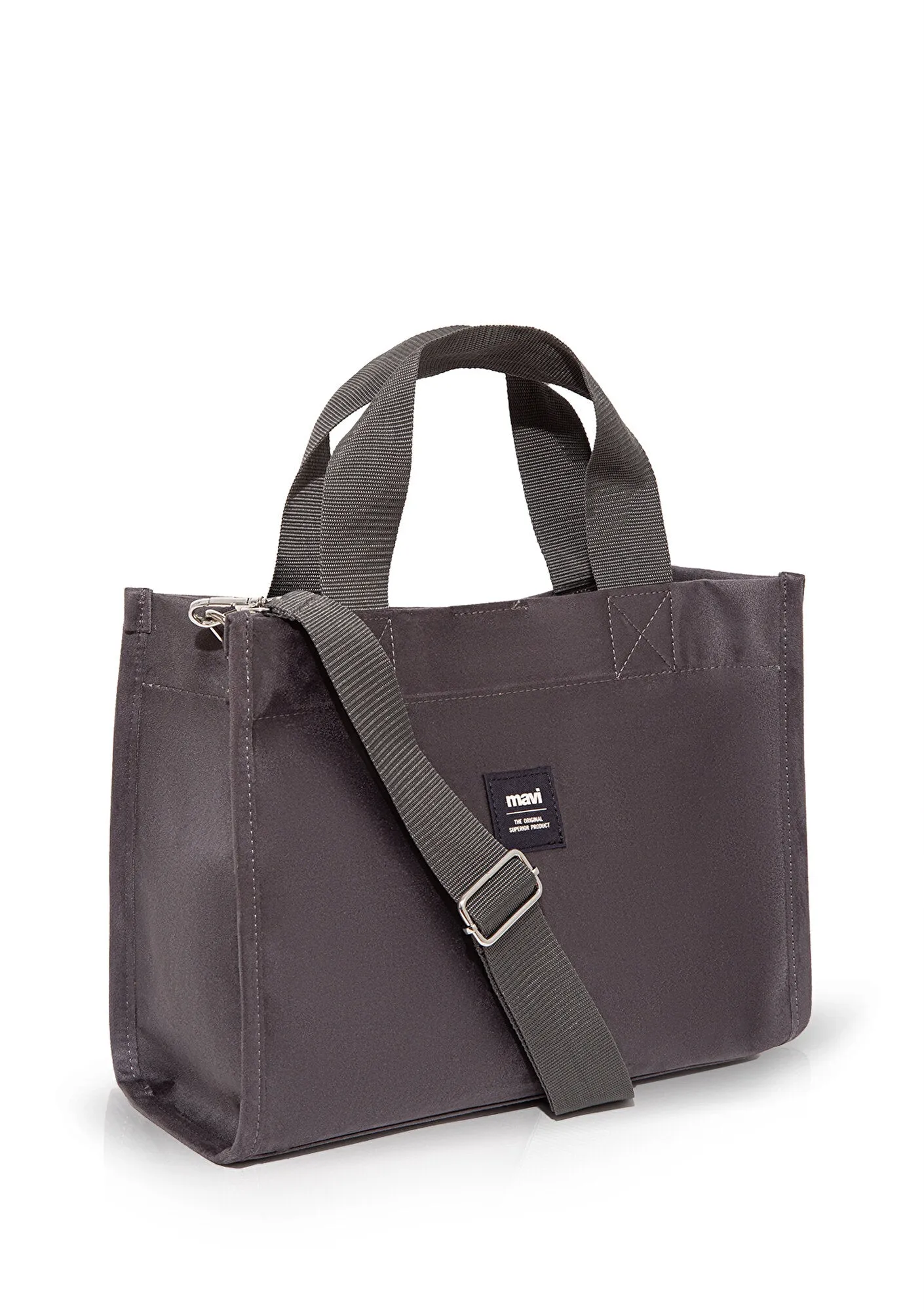 Grey Tote Bag