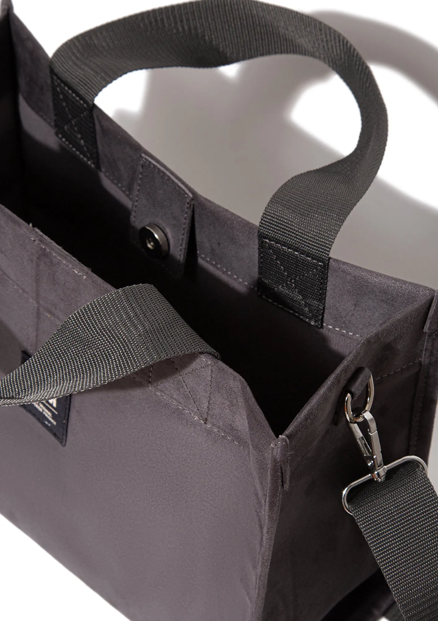 Grey Tote Bag