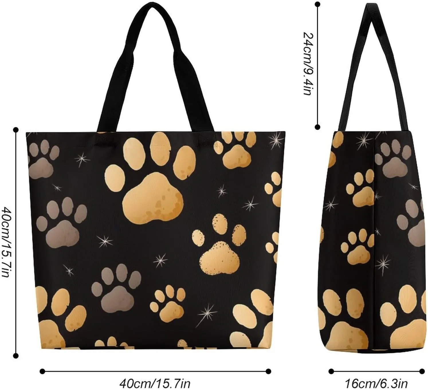 Grocery Bag Reusable Tote Bag Foldable Flying Dragon Shopping Bag Handbag Washable Shoulder Bag for Travel