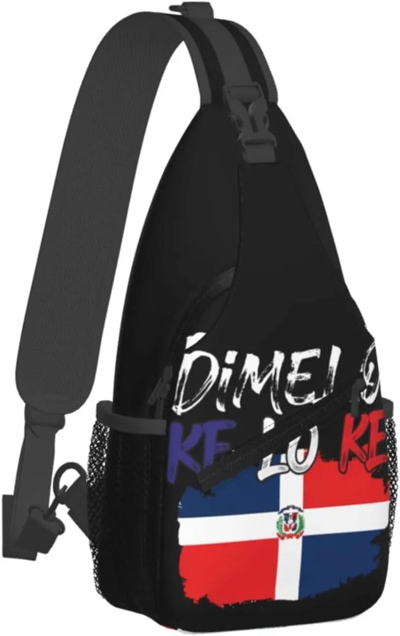 Guatemala Guatemalan Flag Sling Bag Adjustable Chest Bags Casual Crossbody Bag Travel Shoulder Backpack