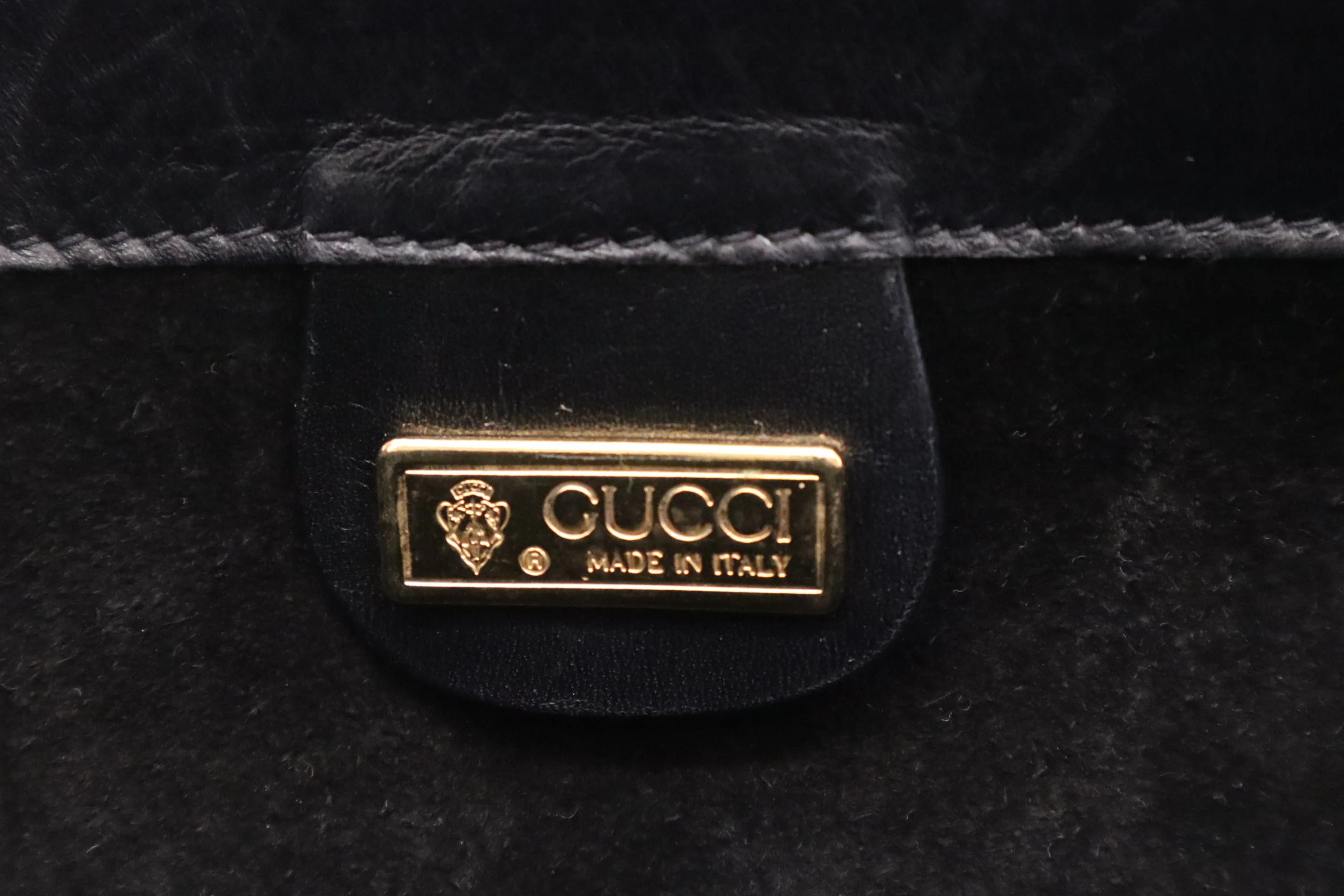 Gucci Handbag in Black Leather