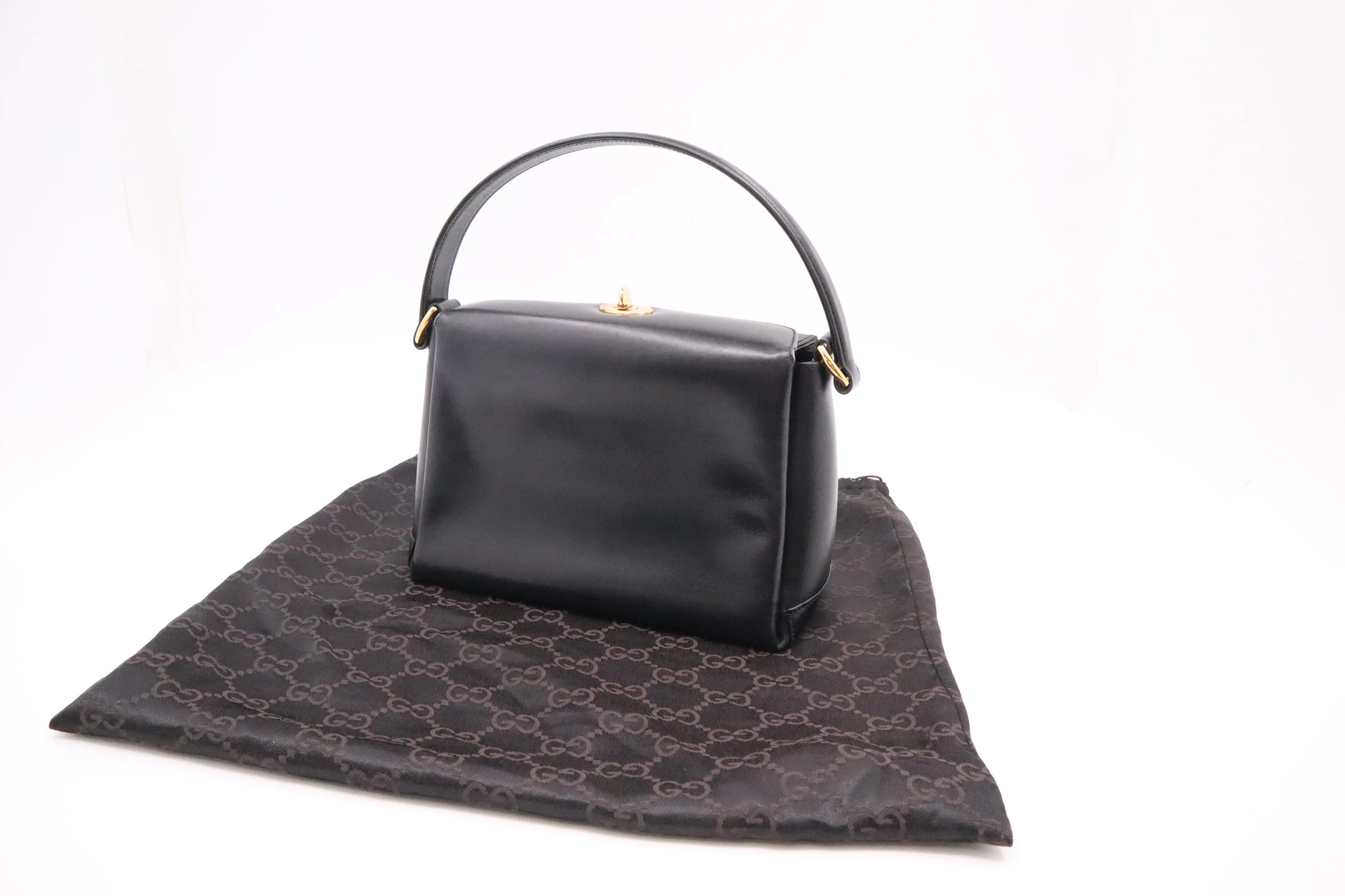 Gucci Handbag in Black Leather