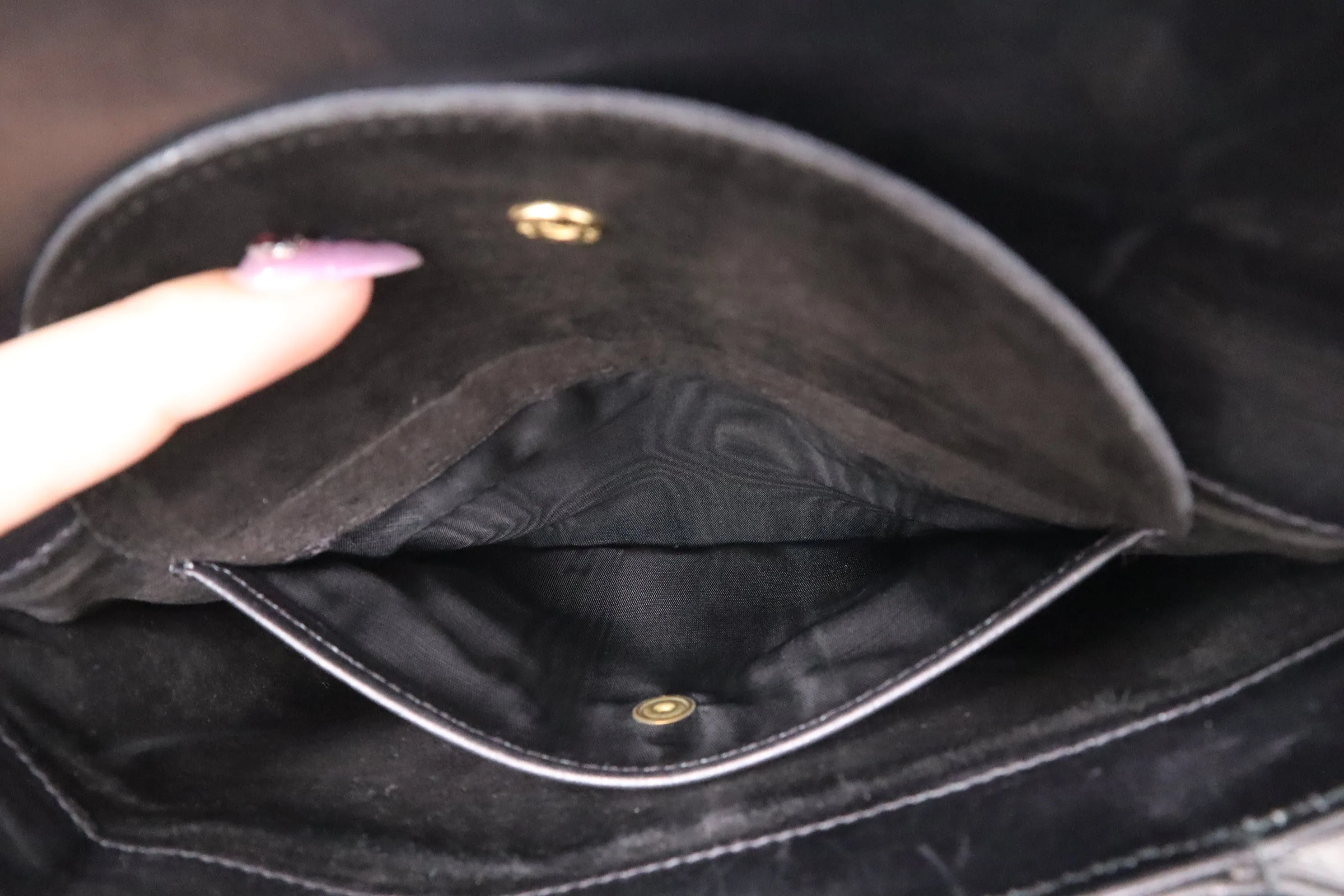 Gucci Handbag in Black Leather