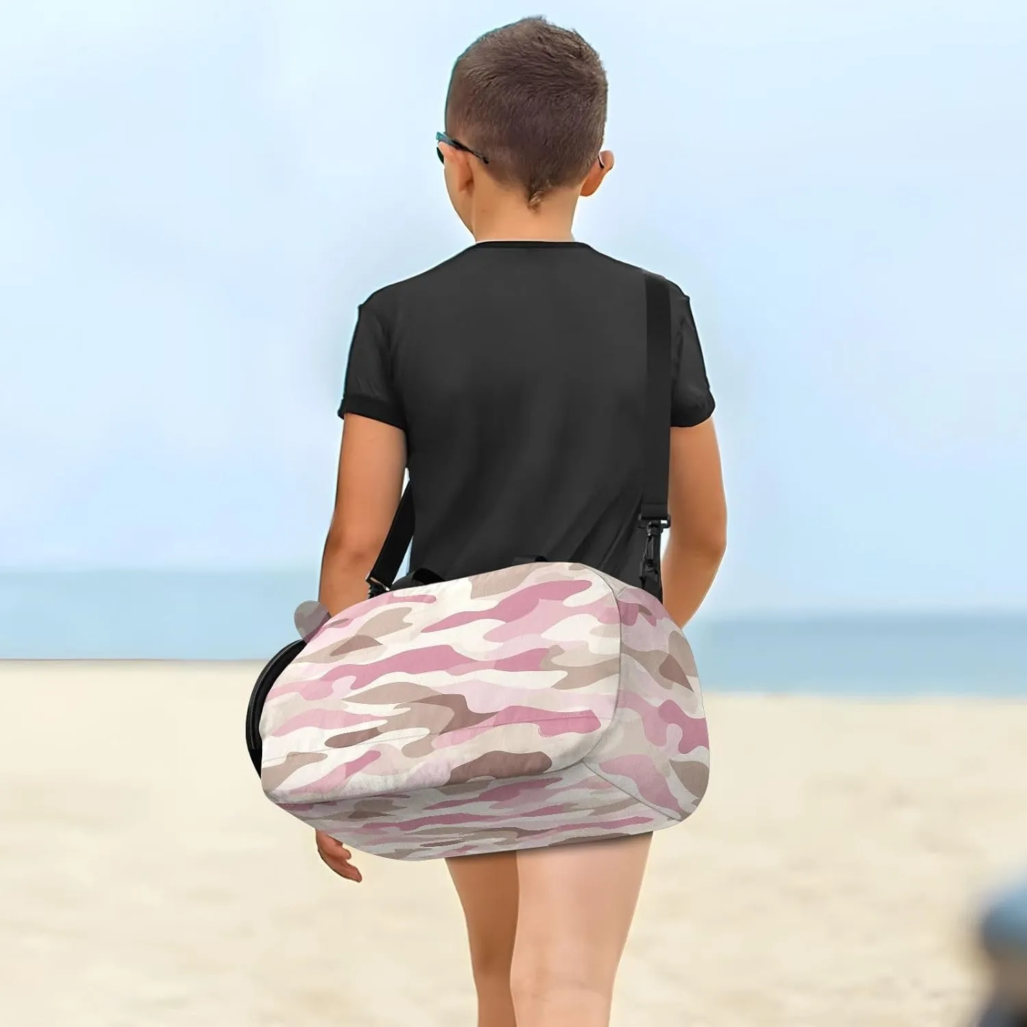 GuoChe Mini Crossbody Bags with Shoes Compartment Practical Small Shoulder Bags for For Hiking Traveling
