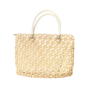 HABI Footwear and Lifestyle Pia Beaded Tote Bag