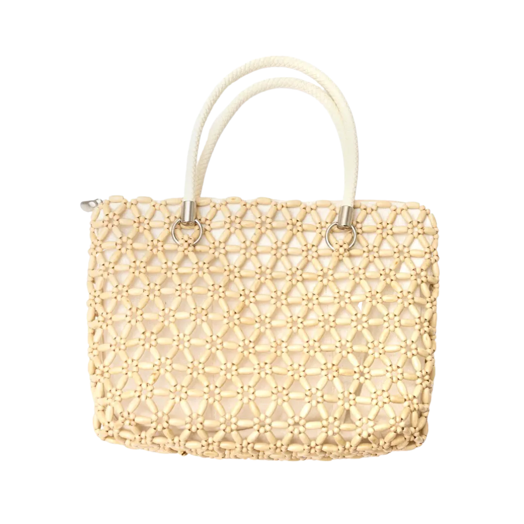 HABI Footwear and Lifestyle Pia Beaded Tote Bag