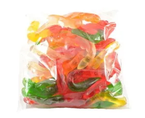 Hand Packed Gummi Worm 9 Ounce Bags