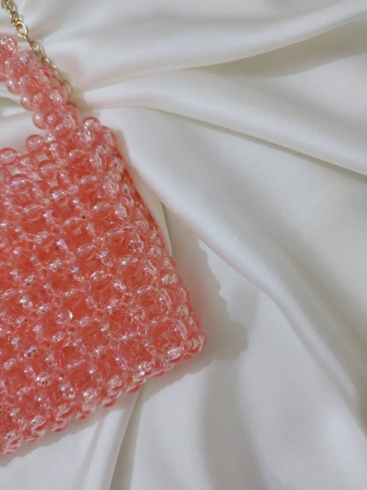 Handcrafted Mini Beaded Cross body Bag
