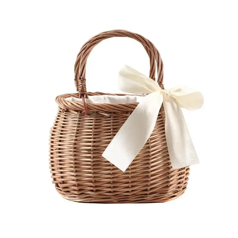 Handmade Rattan Straw Tote Bags for Women