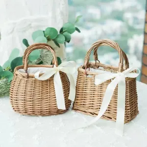 Handmade Rattan Straw Tote Bags for Women
