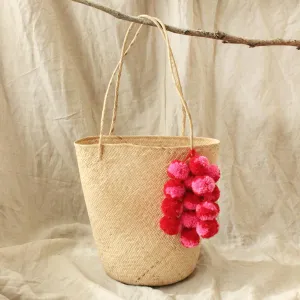 Handwoven Straw - Happy customers Borneo Tote Love Rush with Bag Modern