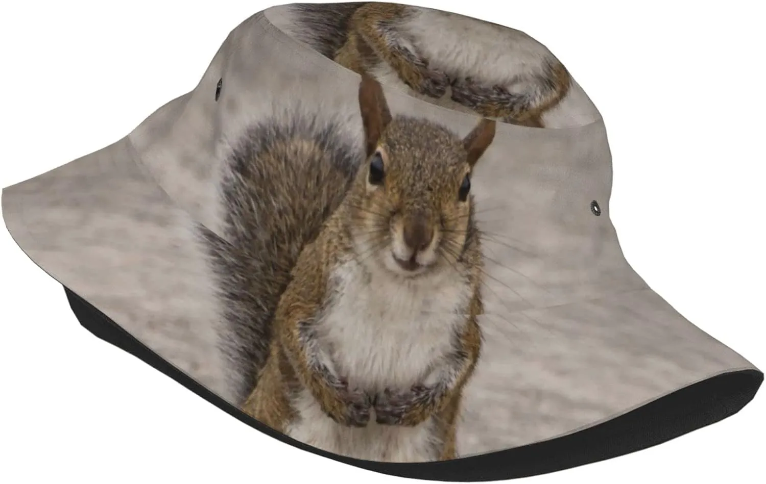 Happy Quokka Hug Funny Bucket Hat for Men Women Printed Fisherman Hat Packable Sun Cap Travel Outdoor Beach Caps