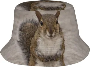 Happy Quokka Hug Funny Bucket Hat for Men Women Printed Fisherman Hat Packable Sun Cap Travel Outdoor Beach Caps