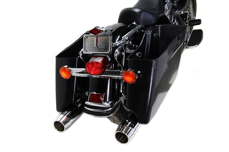 HARLEY Stretch Saddlebag Bottom Set fits 2014-UP FLT,