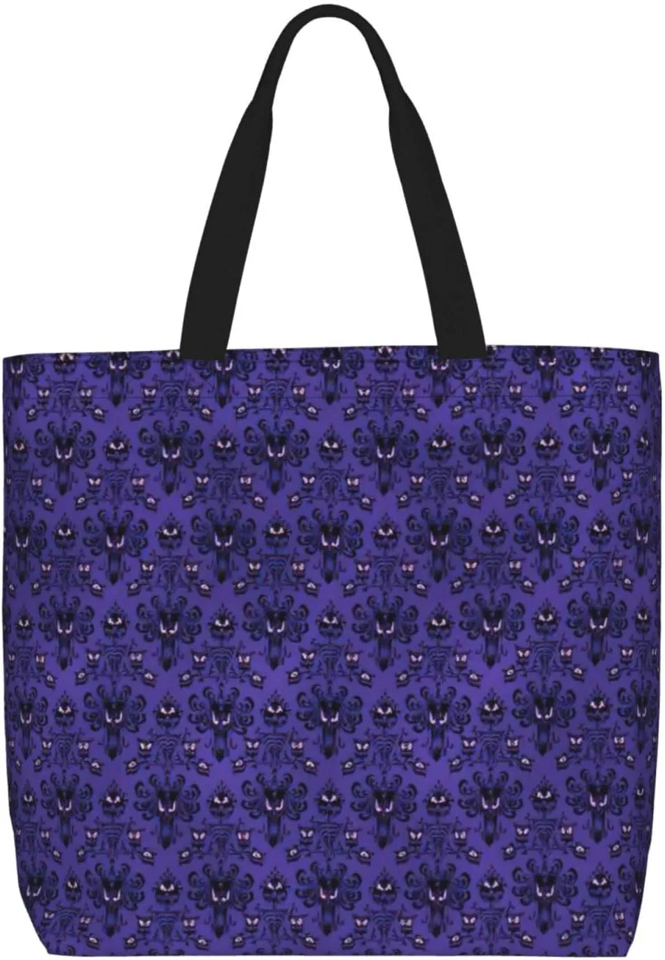 Haunted Mansion Duty Reusable Shopping One-Shoulder Bags – Large Tote Bags Are Foldable
