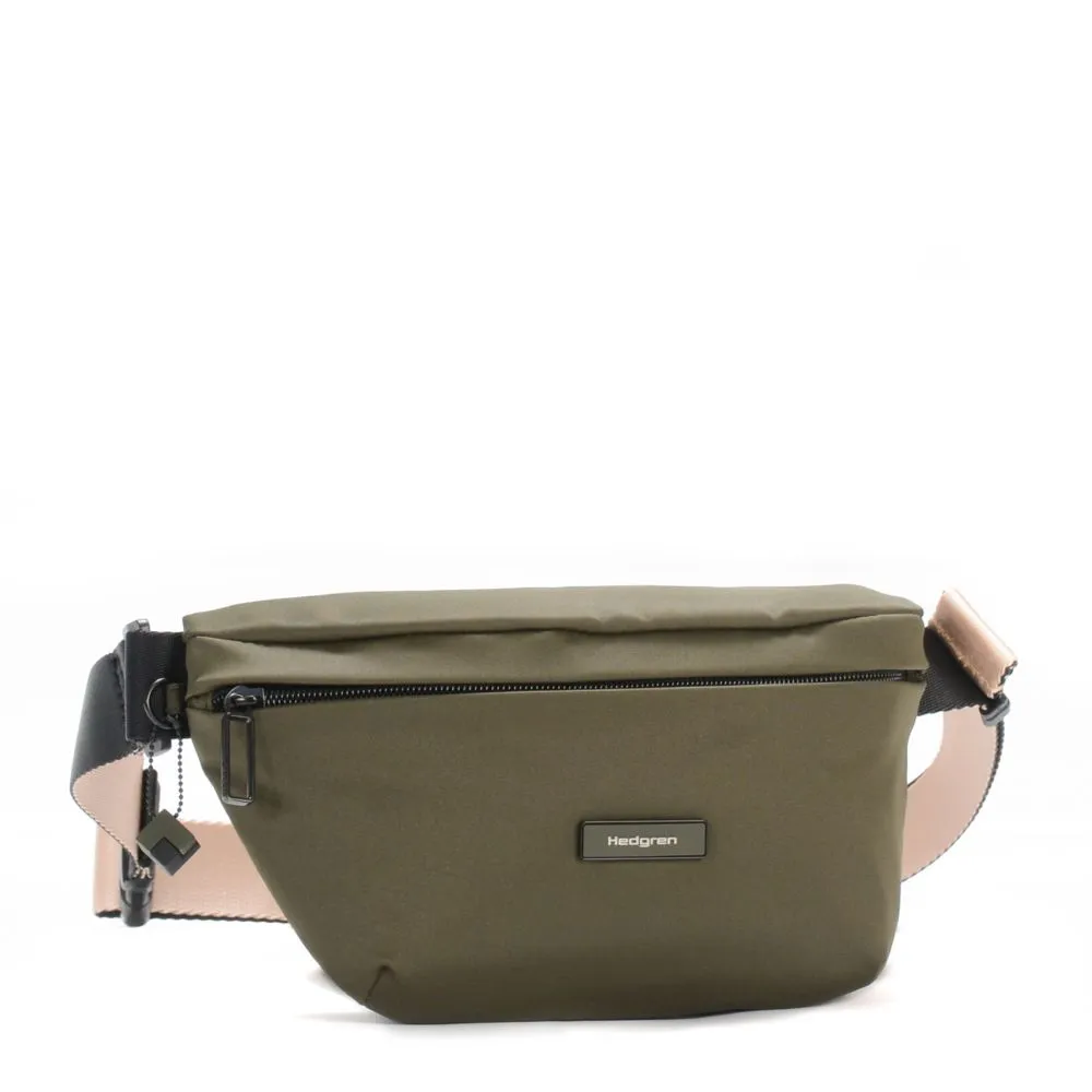 Hedgren Nova Halo Waist Bag 22.5Cm Earth Green Earth Greensize 22.5Cm