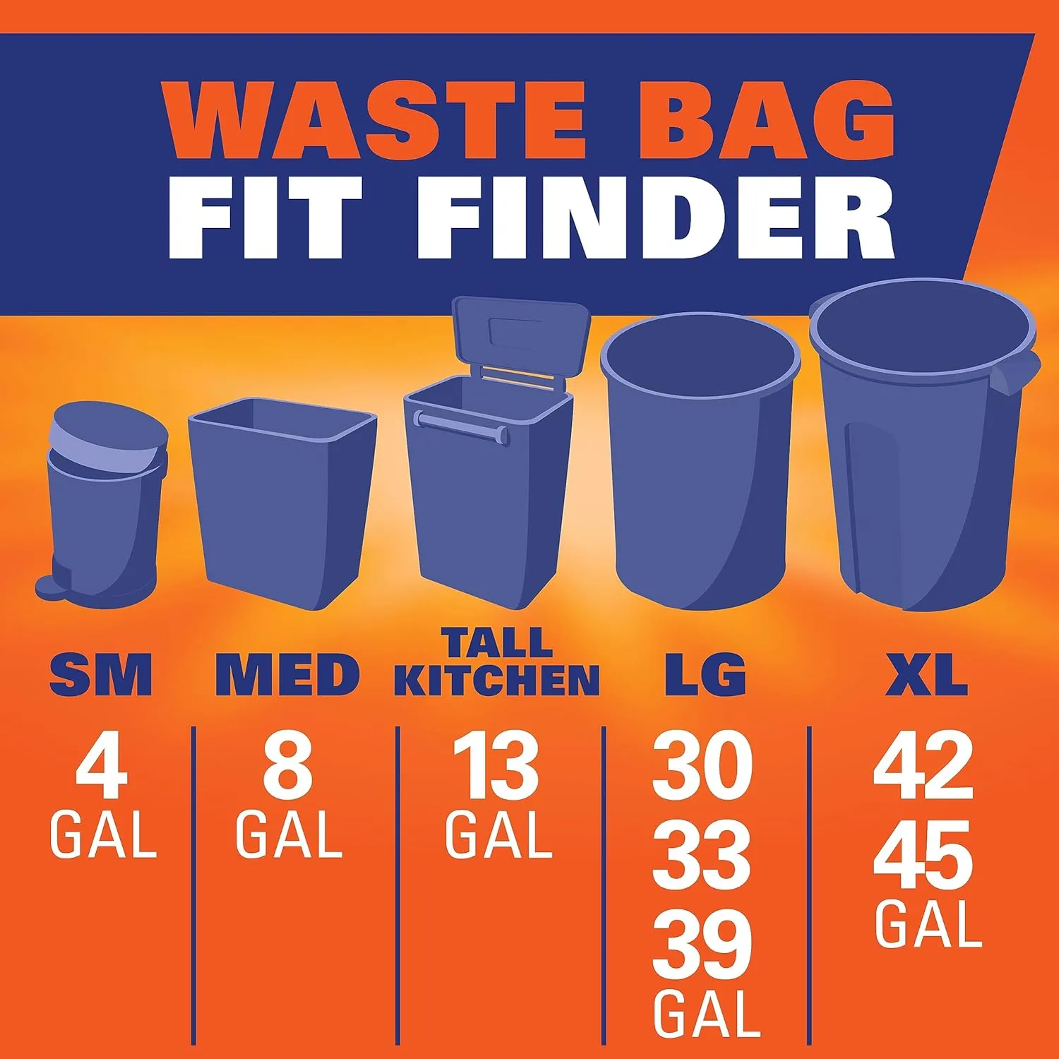 Hefty Ultra Strong Tall Kitchen Trash Bags, Clean Burst Scent, 13 Gallon, 40 Count