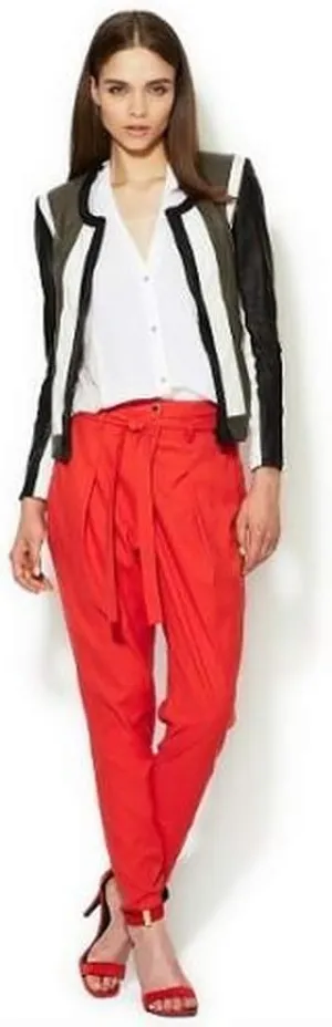 Helmut Lang Voyage Cropped Pant Anemone (2)